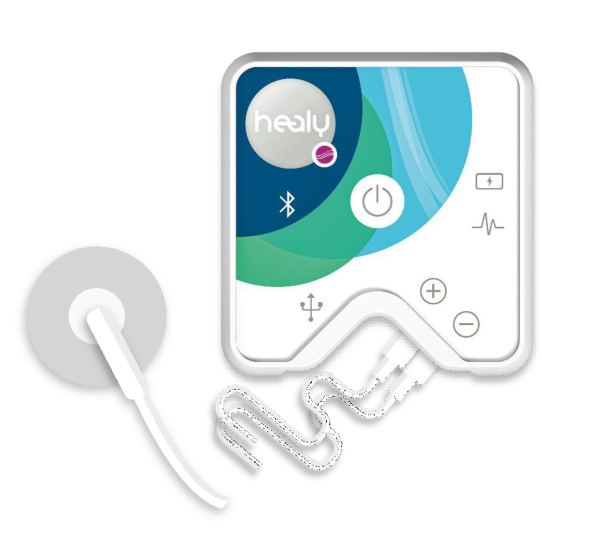 Healy con electrodos